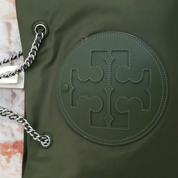 New Tory Burch Ella Chain Tote Bag - Picture 3 of 12